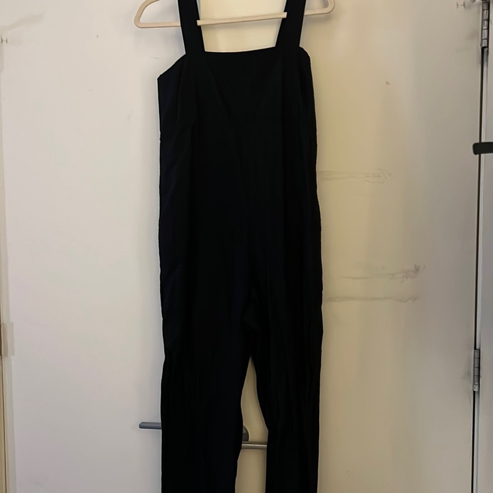 Uniqlo jumpsuit, linen
